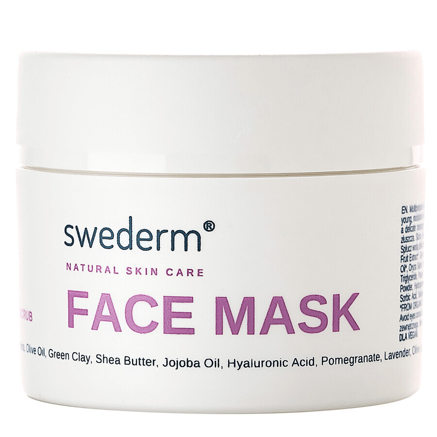 Swederm Maschera viso 4in1, maschera viso, 100 ml