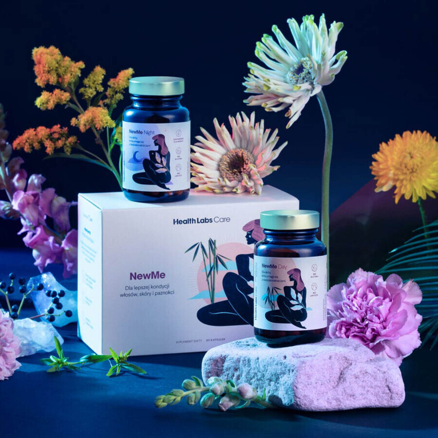 Health Labs NewMe Set de zi, 30 capsule + noapte, 30 capsule