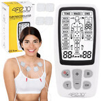 4Fizjo Combo Med +, 3-in-1 TENS, EMS, MASS electrostimulator, cu baterie