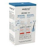 Sesderma Seskavel Kit, Shampoo gegen Haarausfall, 200 ml + Haaremulsion, 200 ml