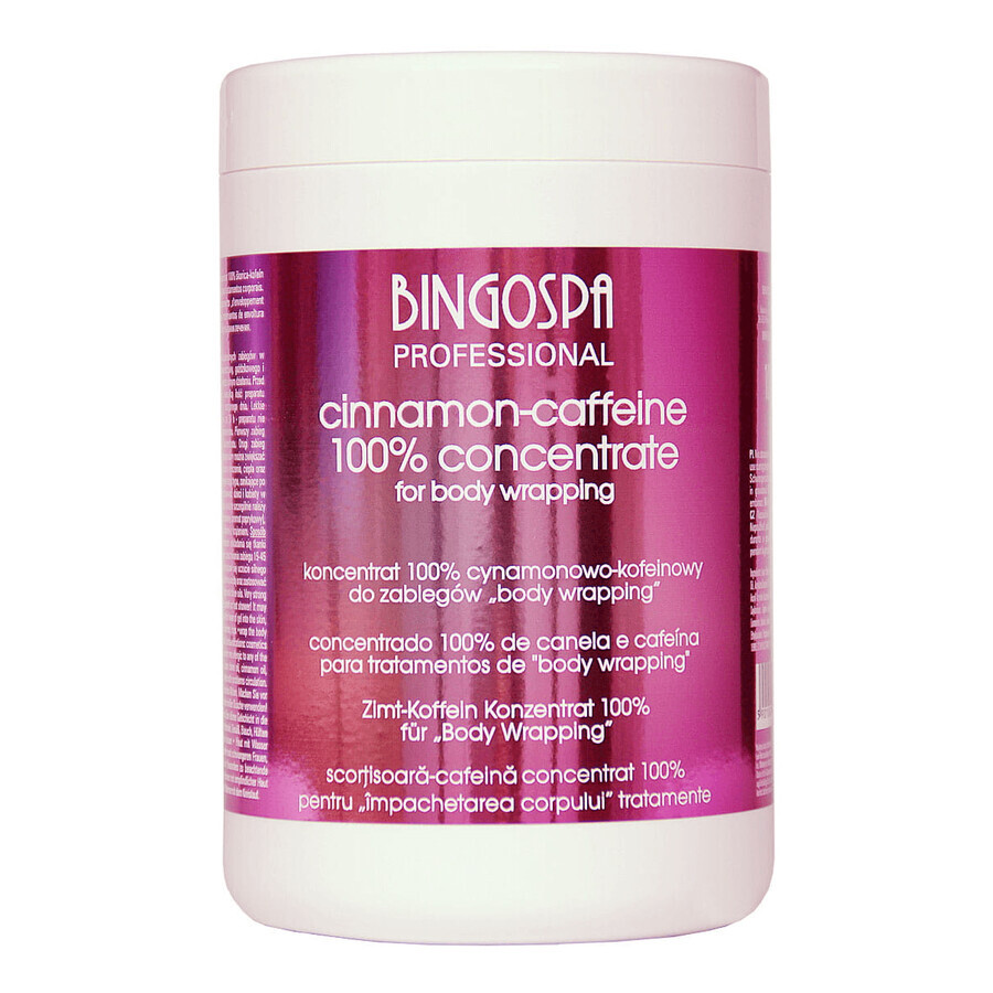 Bingospa Professional, Zimt-Koffein-Konzentrat für Körperwickelbehandlungen, 1000 g