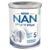 Nestlé NAN Optipro Plus 5, producto a base de leche para niños a partir de 2,5 años, 800 g