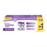 Nutridrink Kit proteic pentru 6 zile, preparat nutritiv, aromă neutră, 4 x 125 ml + aromă de fructe de pădure, 8 x 125 ml