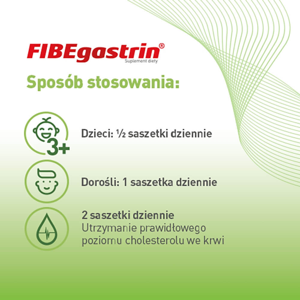 FIBEgastrin, 5 g x 15 pliculețe