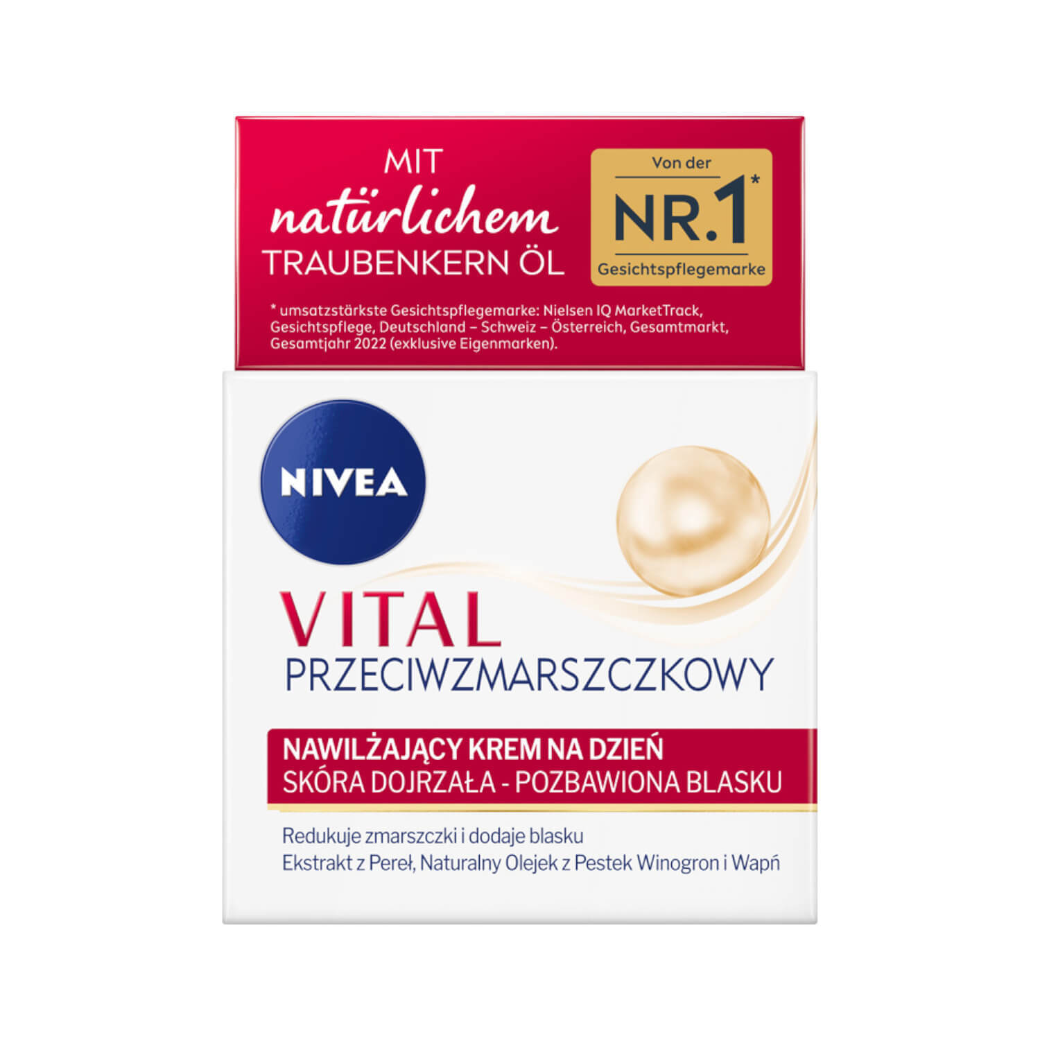 Nivea Vital Cremă hidratantă de zi antirid, 50 ml