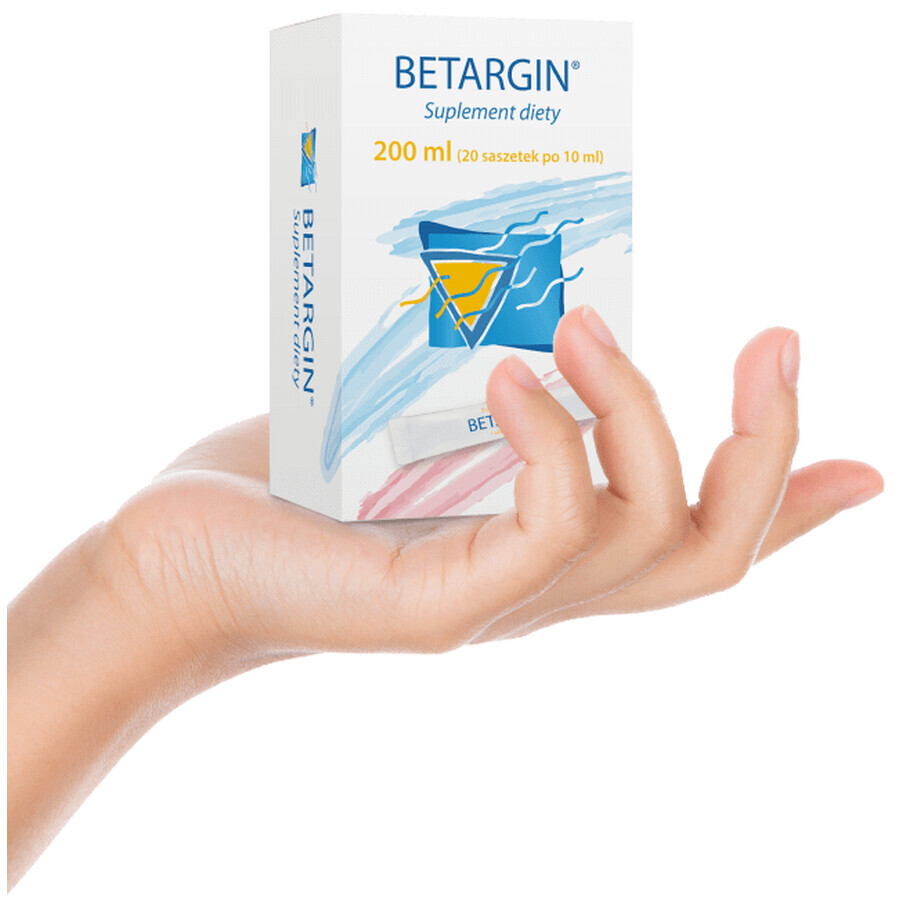 Betargin, 10 ml x 20 plicuri