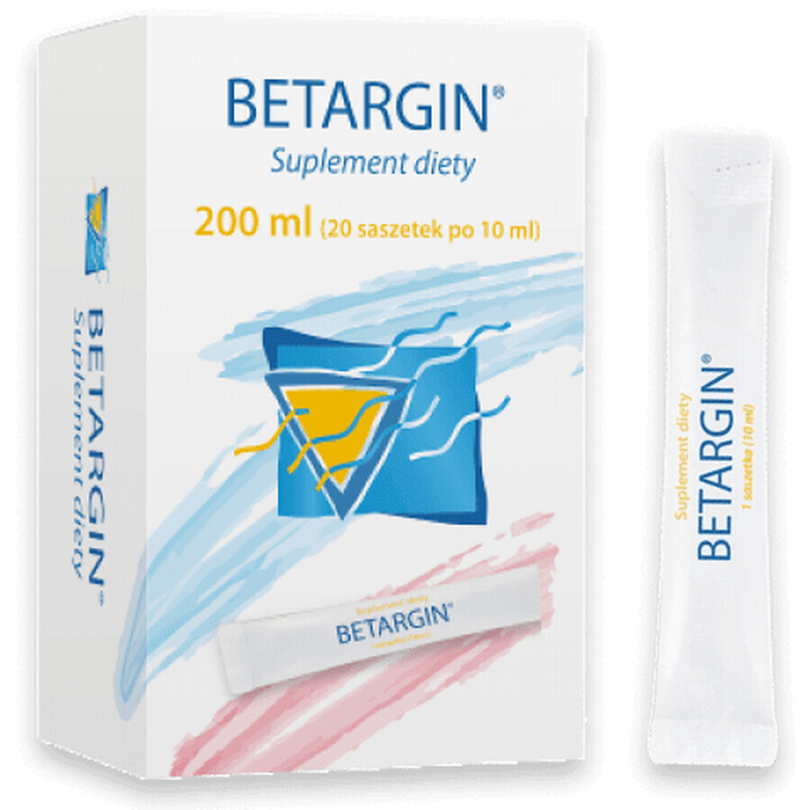 Betargin, 10 ml x 20 plicuri