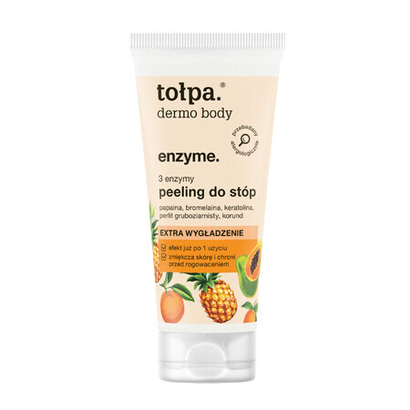 Tolpa dermo body enzyme, exfoliant pentru picioare, 3 enzime, 60 ml