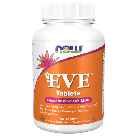 Now Foods Eve, Multivitaminpräparat für Frauen, 180 Tabletten