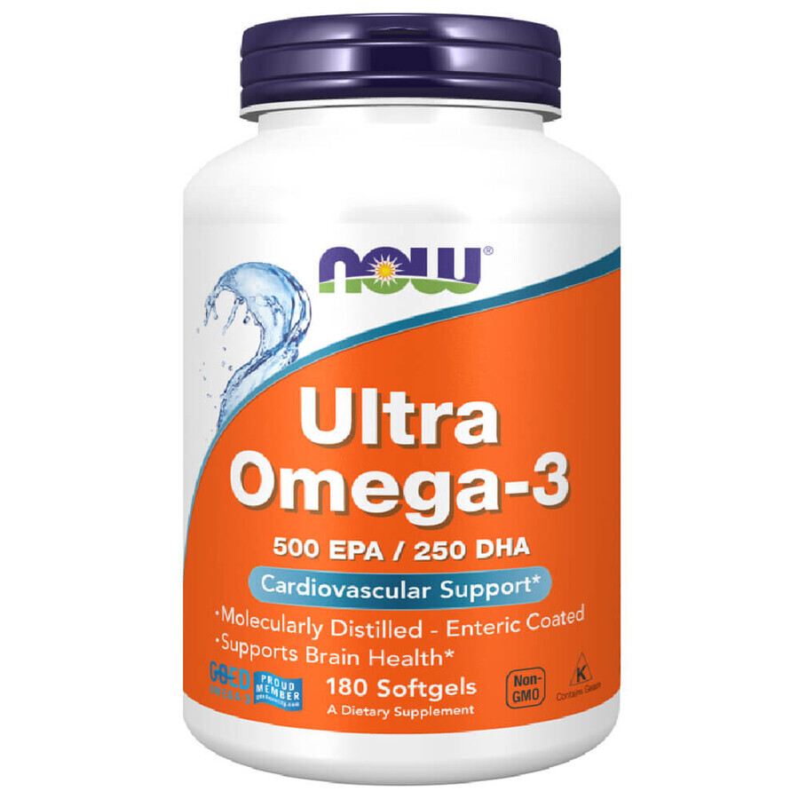 Now Foods Ultra Omega-3, 180 capsule moi