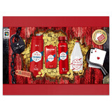 Set Old Spice Pirate, deodorant, spray, Whitewater, 150 ml + deodorant, stick, 50 ml + gel de duș, 250 ml + aftershave, 100 ml + cărți de joc