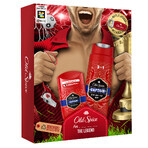 Old Spice Footballer set, déodorant en stick, Captain, 50 ml + gel douche 3-en-1, Captain, 250 ml + décapsuleur