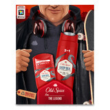 Set Old Spice Footballer, deodorant stick, Deep Sea, 50 ml + gel de duș 3 în 1, Deep Sea, 250 ml