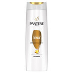 Pantene Intensive Repair Kit, șampon, 400 ml + balsam, 200 ml + ulei protector, 100 ml + fiole de păr, 3 x 15 ml + geantă de machiaj