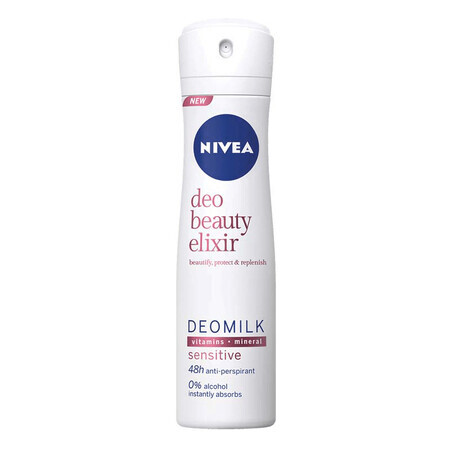 Deodorant spray Beauty Elixir Sensitive, 150 ml, Nivea
