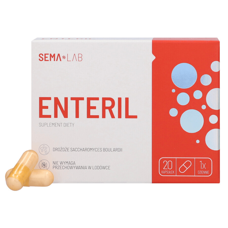 SEMA Lab Enteril, 20 gélules