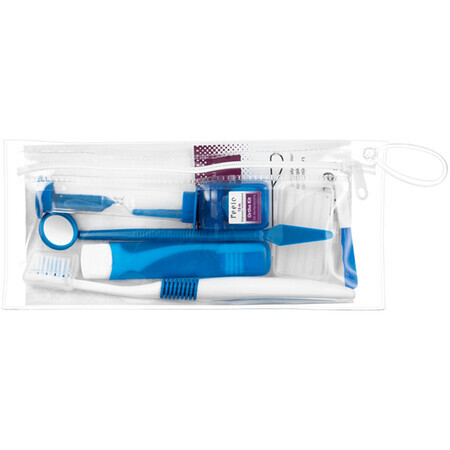 Feelo Ortho Kit, kit iniziale per persone con apparecchio ortodontico, blu