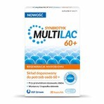 Multilac 60+ Synbiotic, 20 capsules