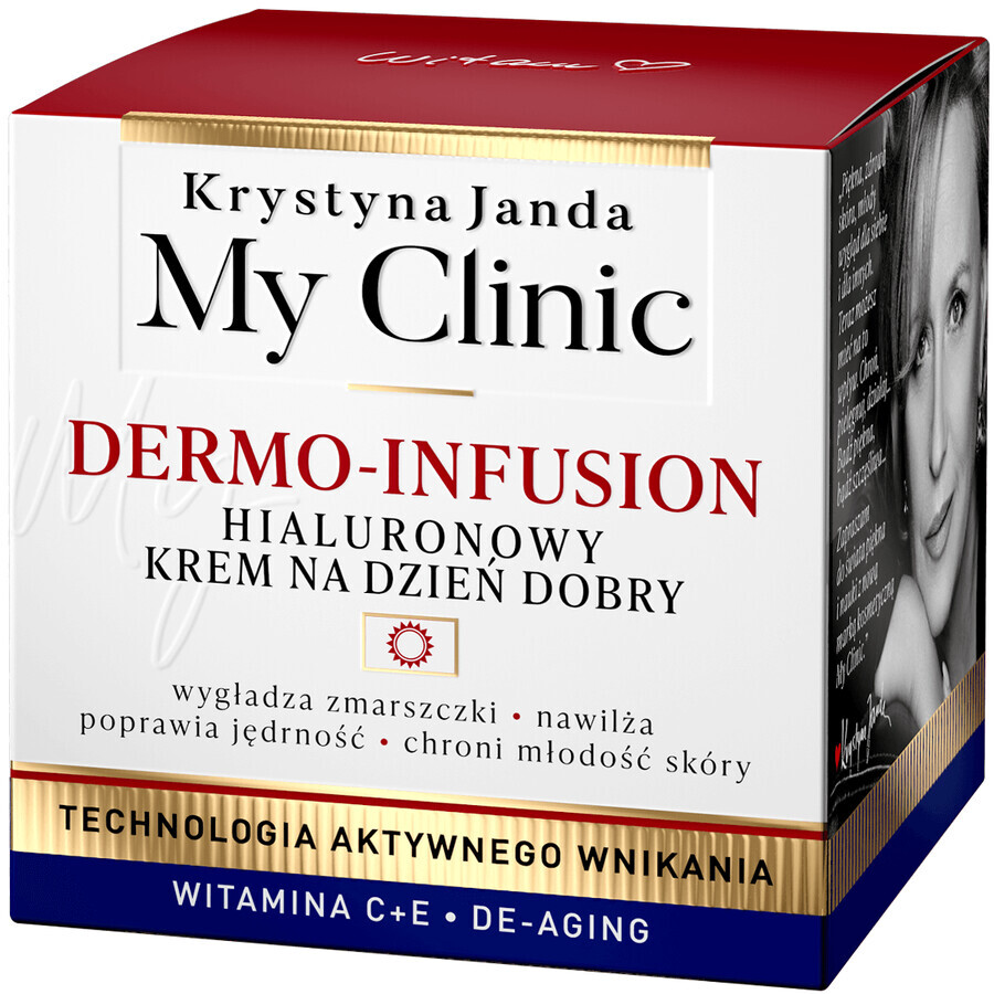 Janda My Clinic Dermo-Infusion, cremă hialuronică de zi, 50 ml