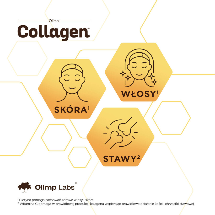 Olimp Collagen Shot, aromă de ananas, 25 ml