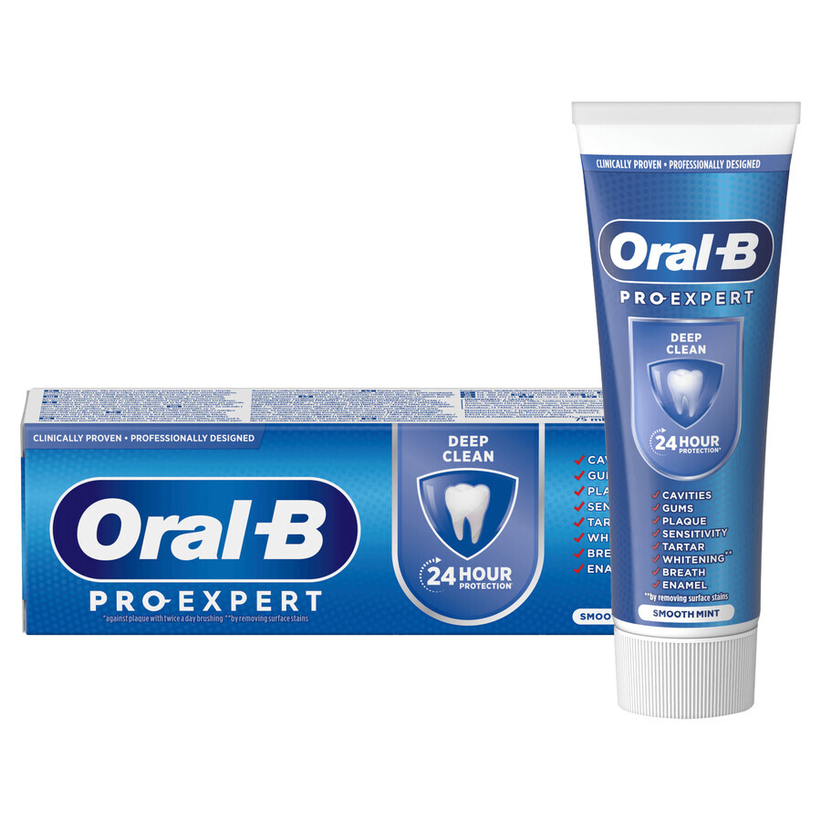 Oral-B Pro-Expert Deep Clean tandpasta, 75 ml