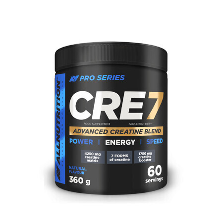 Allnutrition Pro Series CRE7, aromă naturală, 360 g