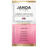 Janda My Clinic Collagen Threads, mască pentru față, gât și decolteu, 3 peptide, 8 ml