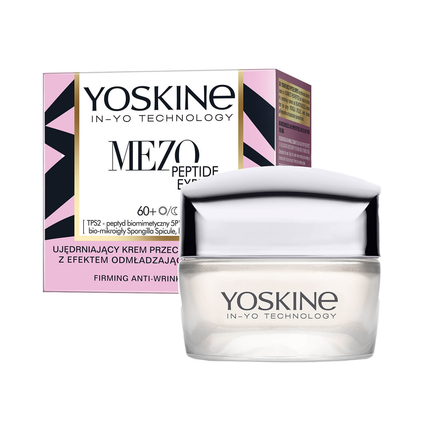 Yoskine Mezo Peptide Expert 60+, cremă antirid de întărire, 50 ml