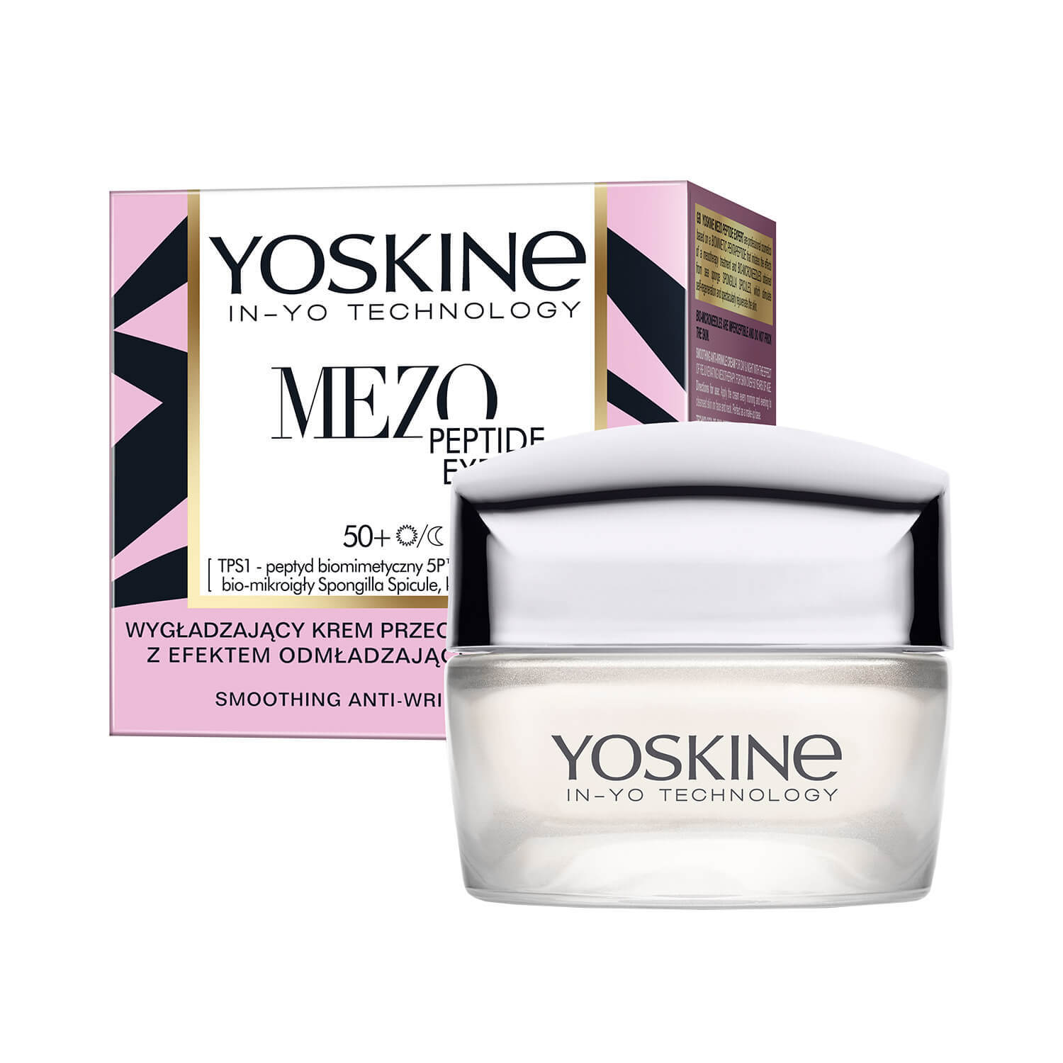 Yoskine Meso Peptide Expert 50+, cremă antirid netezitoare, 50 ml