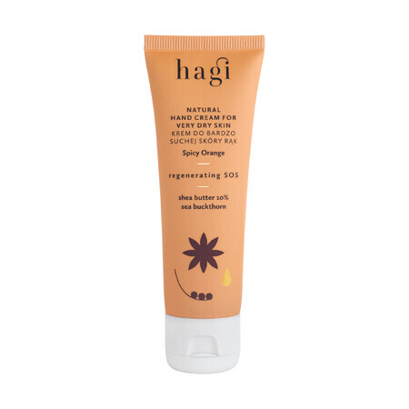 Hagi Spicy Orange, Handcreme, regenerierend SOS, 50 ml