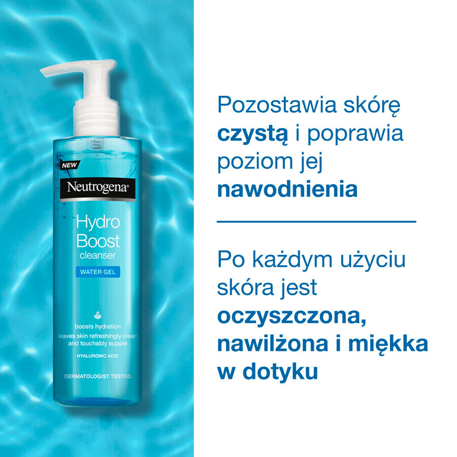 Neutrogena Hydro Boost, nettoyant hydratant pour le visage, 200 ml