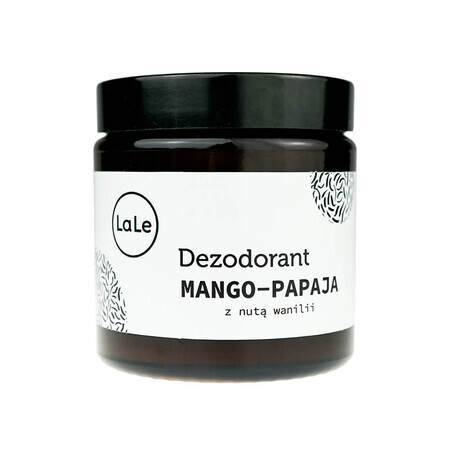 La-Le, Deodorant in Creme, Mango-Papaya, 120 ml