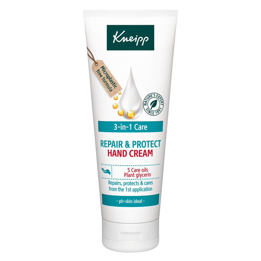 Kneipp Repair &amp; Protect, 3 in 1 hand cream, avocado and shea, 75 ml