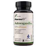 PharmoVit Ashwagandha + BioPerine, 90 gélules