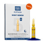 Set gratuit cu MartiDerm Shots Vitamin C Antiox, ser facial, 20 ml + Platinum Night Renew, stimulent de noapte, 2 ml x 5 fiole