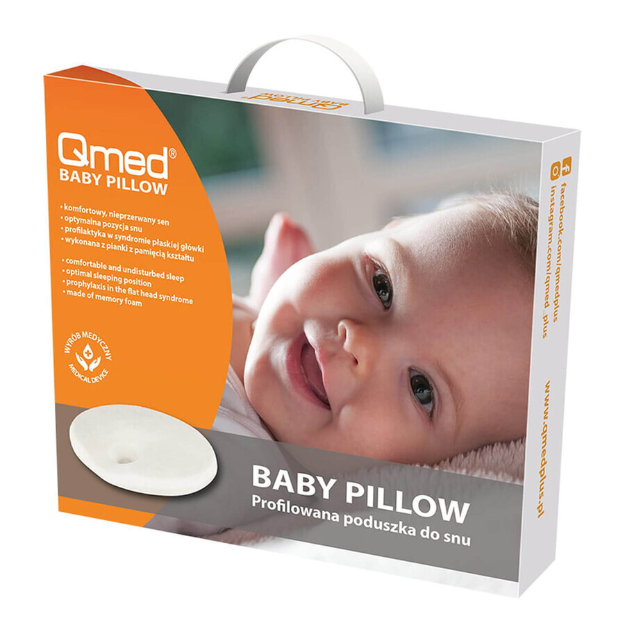 Qmed, coussin de sommeil profilé pour enfants