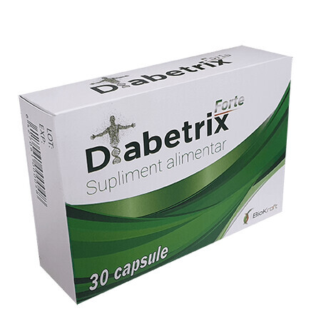 Diabetrix Forte, 30 capsule, Biokraft