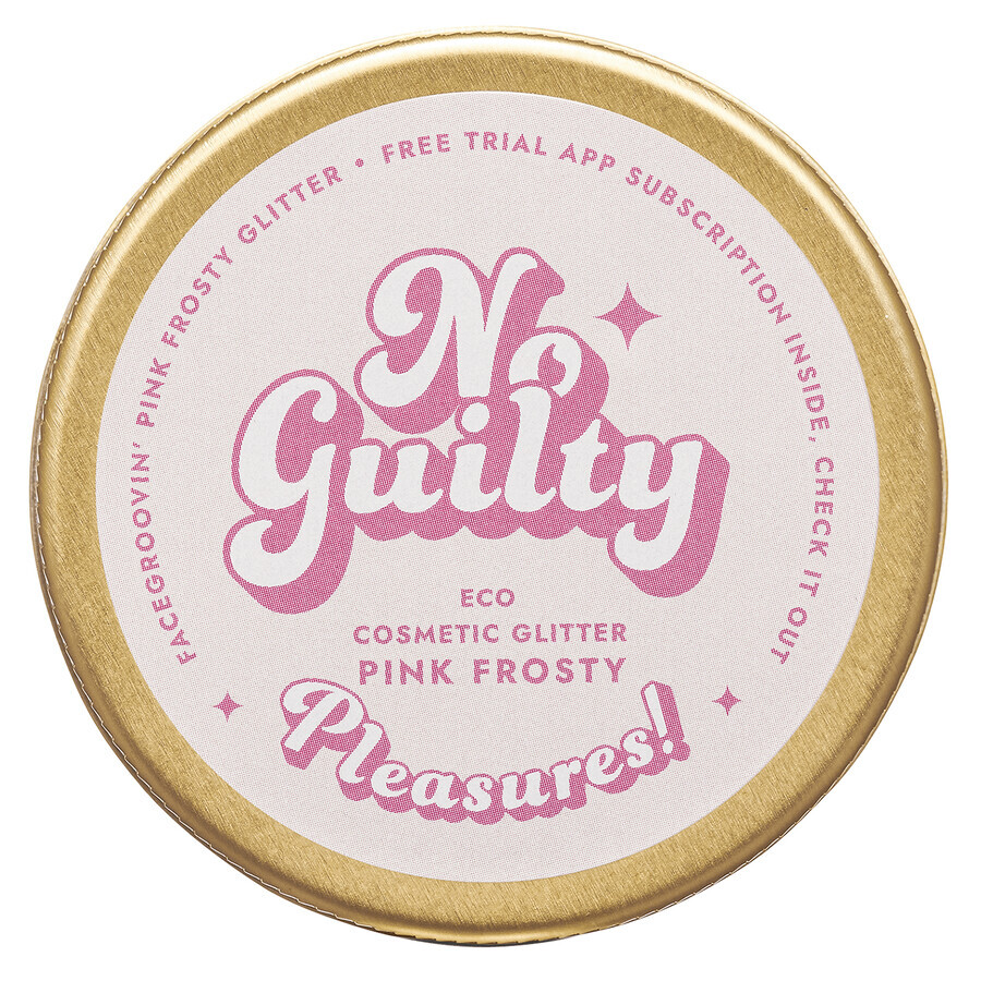 Ministry of Good Soap Facegroovin' Eco Glitter, Bio-Glitter für Körper- und Gesichtsdekoration, Pink Frosty, 10 g