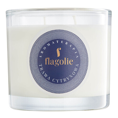 Flagolie, candela aromaterapica di soia, citronella, 170 g