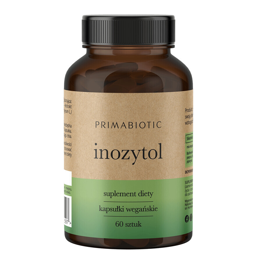 Primabiotic Inositol, 60 capsule