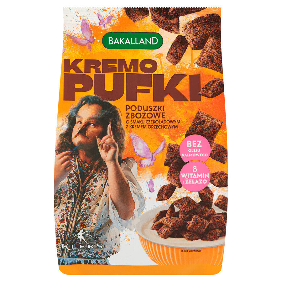 Bakalland Kremo Puffs cereale pentru micul dejun, Blob, 200 g