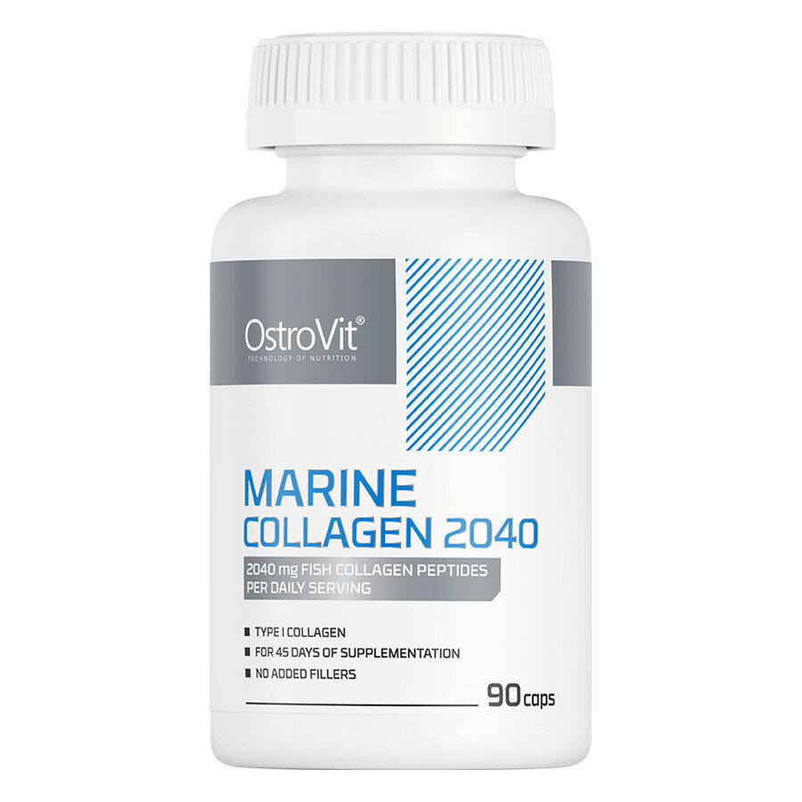 OstroVit Collagene Marino 2040, 90 capsule