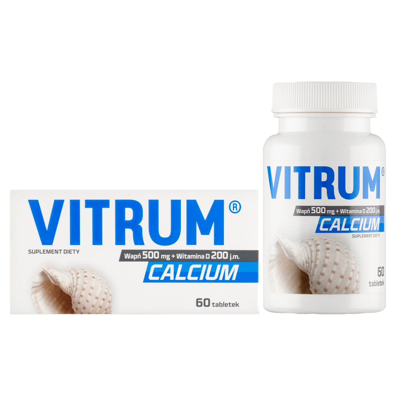 Vitrum Calcium, 60 comprimate