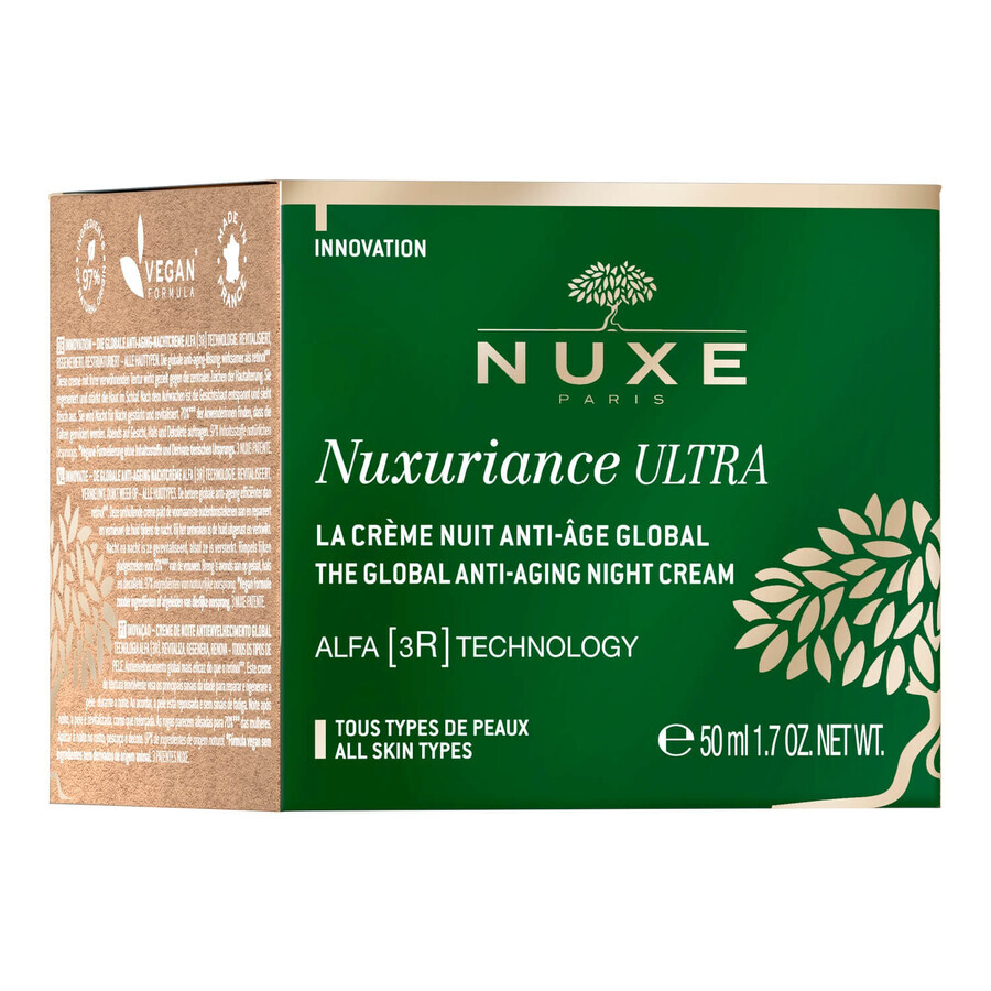 Nuxe Nuxuriance Ultra, cremă de noapte anti-îmbătrânire, 50 ml