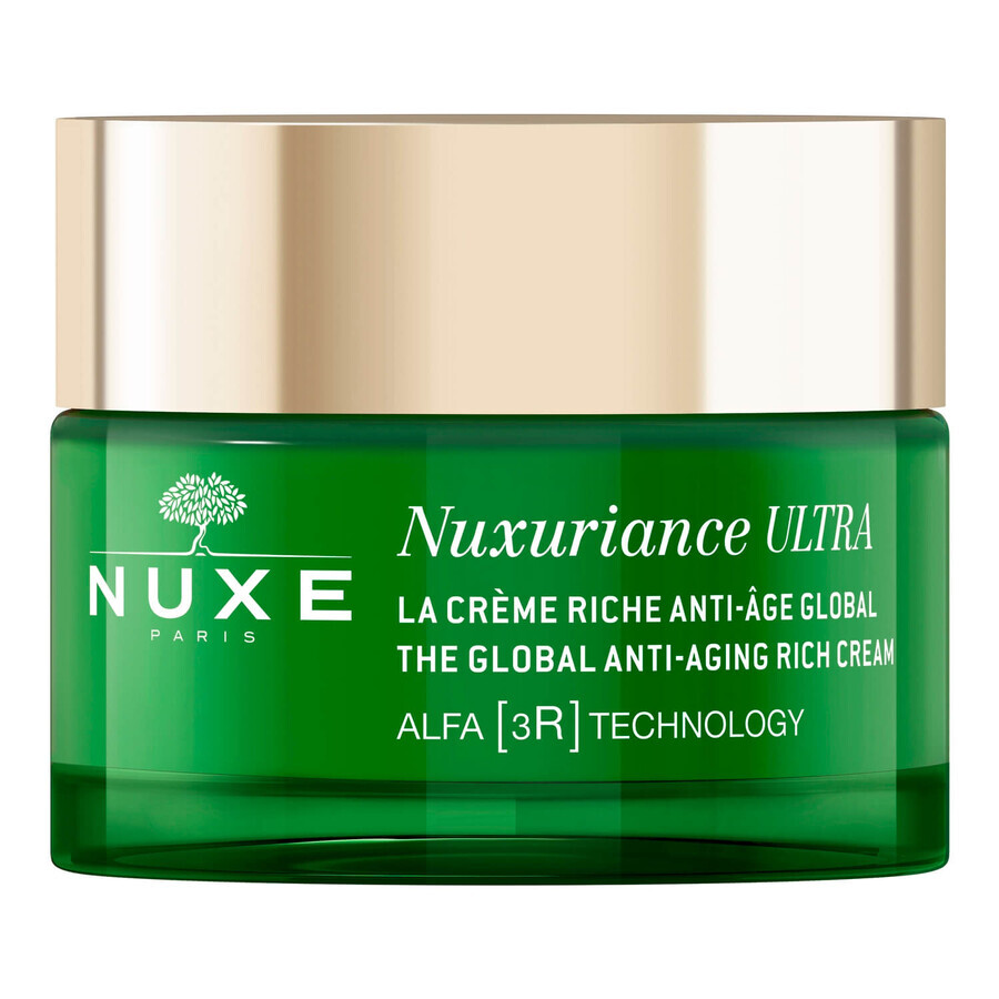 Nuxe Nuxuriance Ultra, cremă de zi bogată anti-îmbătrânire, 50 ml