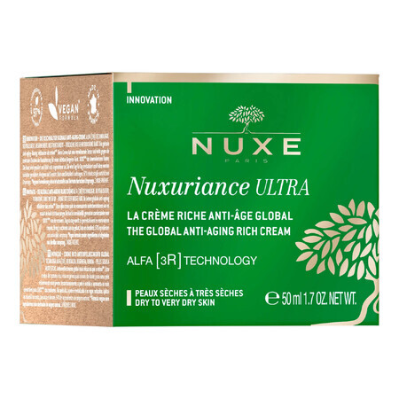 Nuxe Nuxuriance Ultra, cremă de zi bogată anti-îmbătrânire, 50 ml