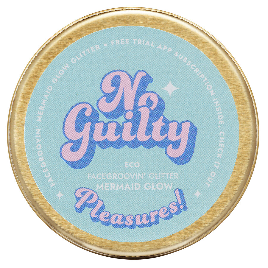 Ministry of Good Soap Facegroovin' Eco Glitter, sclipici bio pentru decorarea corpului și a feței, Mermaid Glow, 10 g