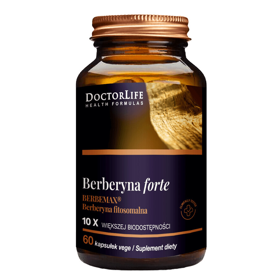 Doctor Life Berberine Forte, 60 cápsulas vegetales