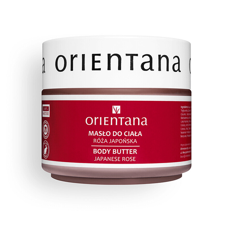 Orientana, unt de corp, trandafir japonez, 100 g