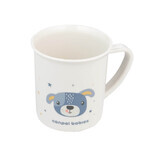 Canpol Babies plastic cup with ear, cute animals, blue puppy, from 12 months, 170 ml